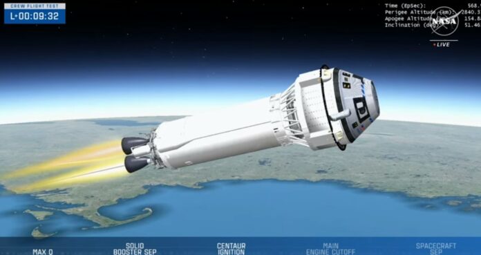 Boeing's Starliner spacecraft launches on first crewed mission