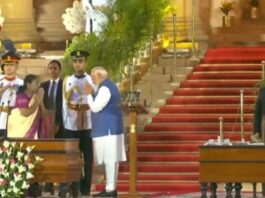 Modi sworn in for third term as India’s prime minister