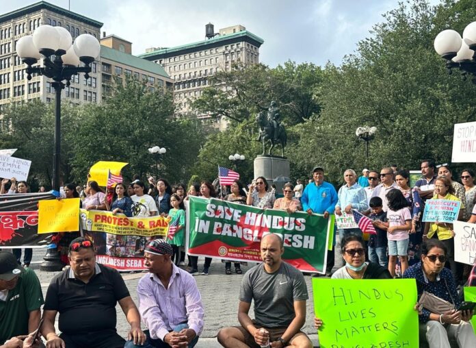 ‘United Hindus of USA’ demands justice against brutal attacks on Hindu minorities in Bangladesh