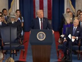 President Trump said "the golden age of America begins right now”