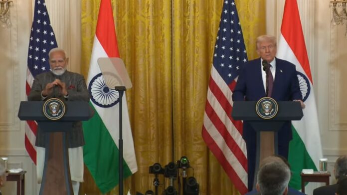 Trump and Modi agreed on reducing a trade deficit and collaborate more closely on defense, energy and artificial intelligence