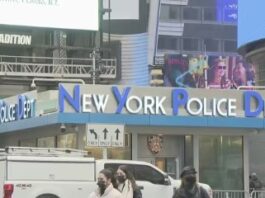 New York, Washington police boost security after strikes