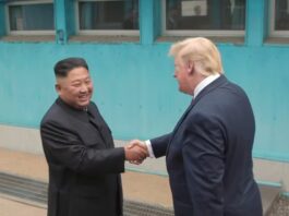 Trump said he would “come back” to Asia for a meeting with Kim