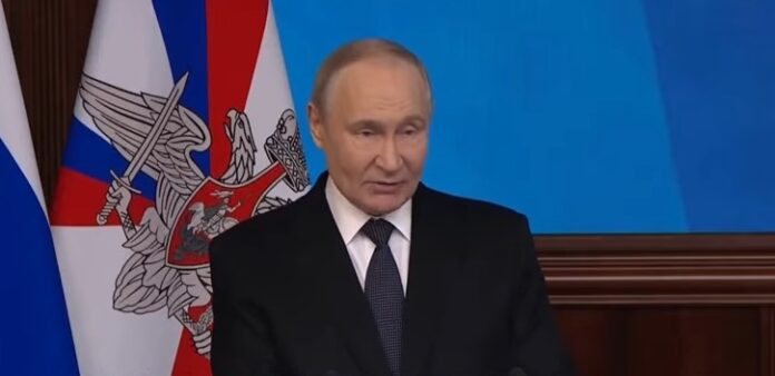 Putin warns Russia will seek to extend its gains in Ukraine if peace talks fail