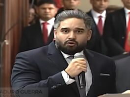 Maduro's son addresses Venezuelan legislature
