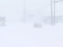 New York blanketed in snow