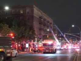 One dead and one critically injured in Sunnyside apartment fire; firefighter injured