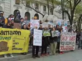 "Workers Over Billionaires," 5 arrested at May Day rally