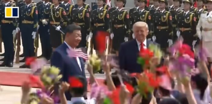 President Trump meets Chinese leader Xi Jinping in summit