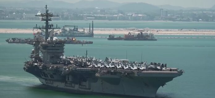 Eight USS Lincoln’s sailors have attempted suicide, acting Navy secretary says
