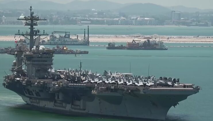 Eight USS Lincoln’s sailors have attempted suicide, acting Navy secretary says