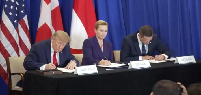 Trump signs security agreement with Greenland and Denmark