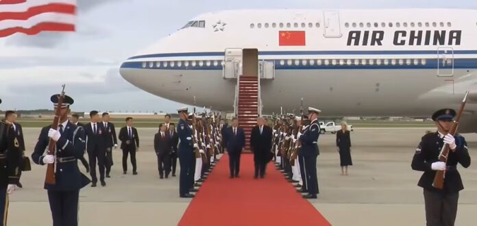 Trump welcomes China’s Xi to Washington