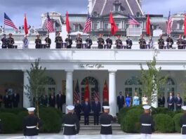 Trump toast “May all of our people know a future of harmony, peace and success” Trump toast "May all of our people know a future of harmony, peace and success"